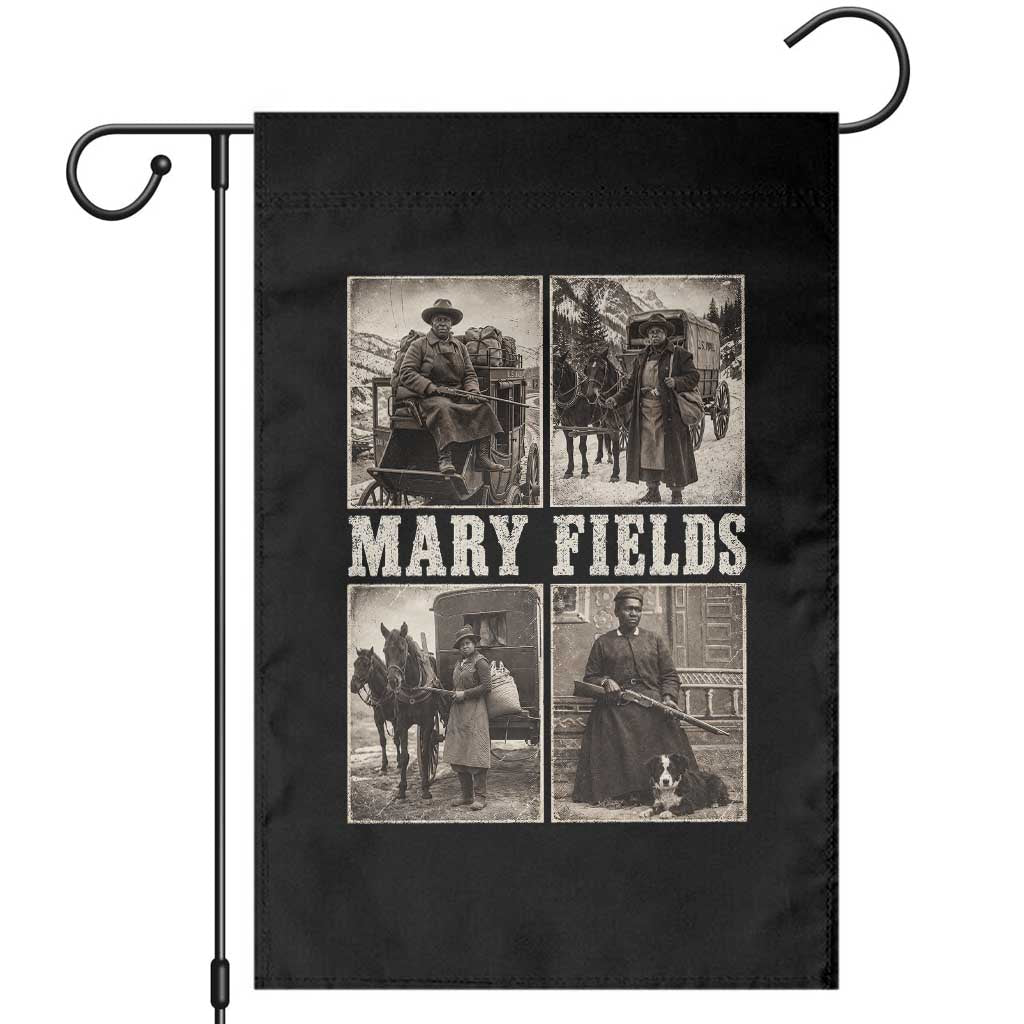 First Black Female Mail Carrier Mary Fields Garden Flag Retro Stagecoach Pioneer Story Inspiring Black Women History Aesthetic