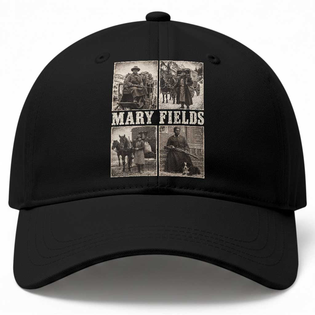 First Black Female Mail Carrier Mary Fields Baseball Cap Retro Stagecoach Pioneer Story Inspiring Black Women History Aesthetic