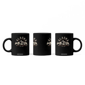 Alaska Coffee Mug Vintage Bear The Last Frontier Souvenir TS10 Print Your Wear