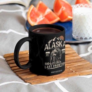 Bear Alaska The Last Frontier Coffee Mug Vintage Alaska Camping Hiking Mountain TS10 Print Your Wear