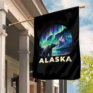 Bear Alaska Garden Flag Alaskan Night Sky Northern Lights Aurora TS10 Print Your Wear