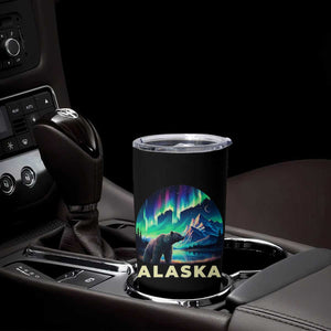 Bear Alaska Tumbler Cup Alaskan Night Sky Northern Lights Aurora TS10 Print Your Wear