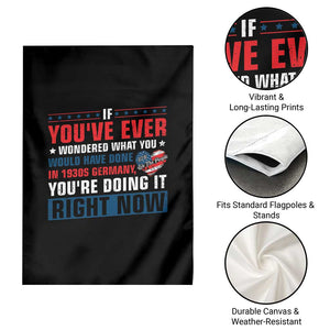 Anti Fascist Garden Flag Political Activism Human Rights TS10 Print Your Wear
