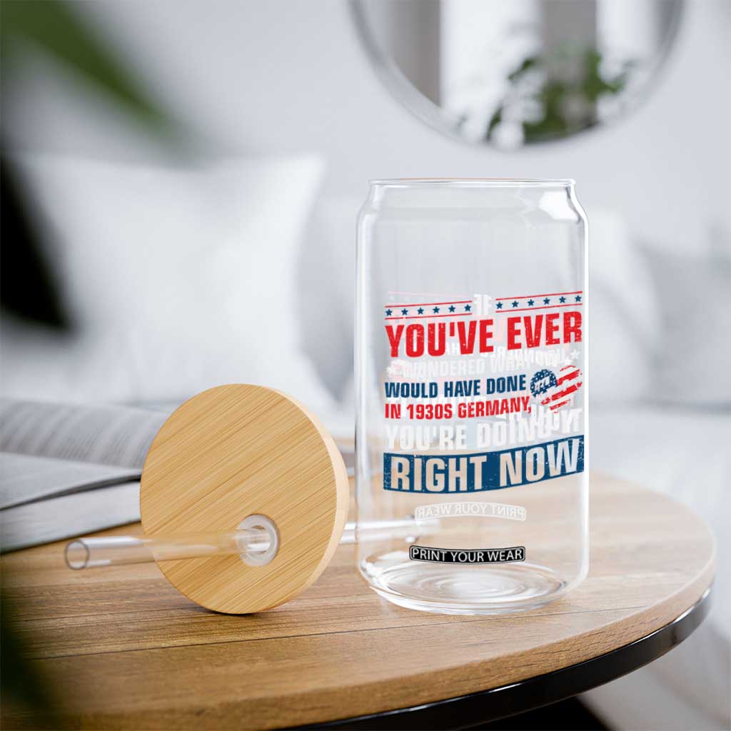 Anti Fascist Glass Can Political Activism Human Rights TS10 Print Your Wear