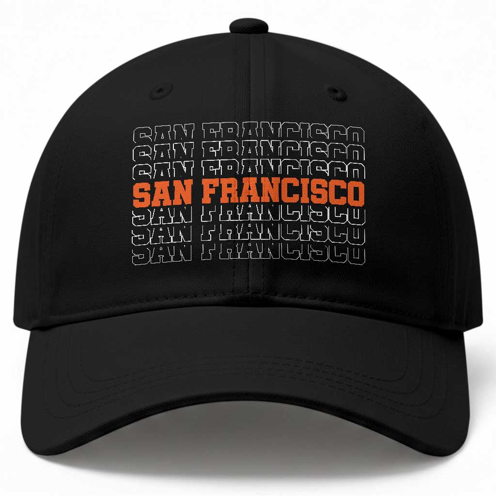 Vintage San Francisco Baseball Cap California SF Retro Sports Style TS10 Print Your Wear