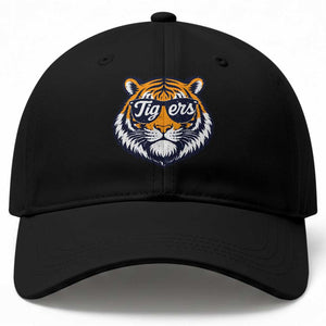 Tiger Face Baseball Cap Vintage Sports Name TS10 Print Your Wear