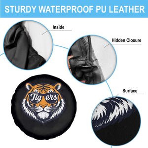 Tiger Face Spare Tire Cover Vintage Sports Name TS10 Print Your Wear