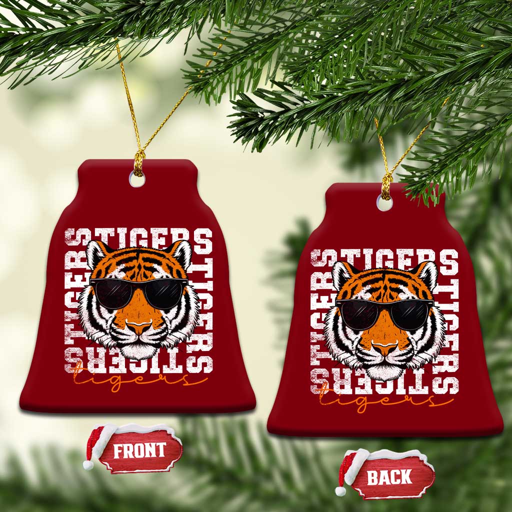Vintage Tigers Ceramic Ornament Vintage Sports Inspirational Athletic Name TS10 Print Your Wear