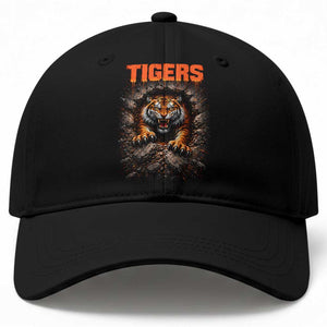 Tiger Sports Name Baseball Cap Vintage Distressed Baseball Fans TS10 Print Your Wear