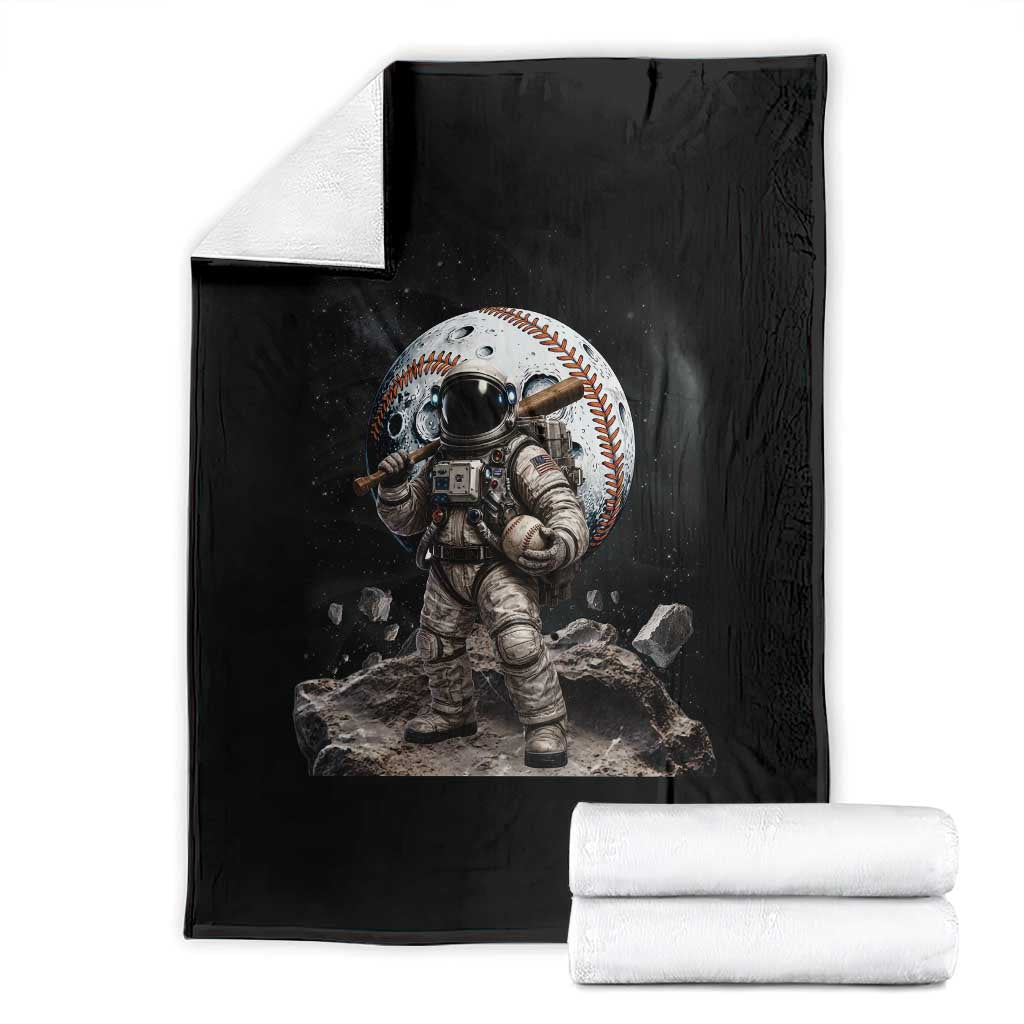 Astronaut Baseball Player Throw Blanket Distressed Houston Clutch City Sports Fans TS10 Black Print Your Wear