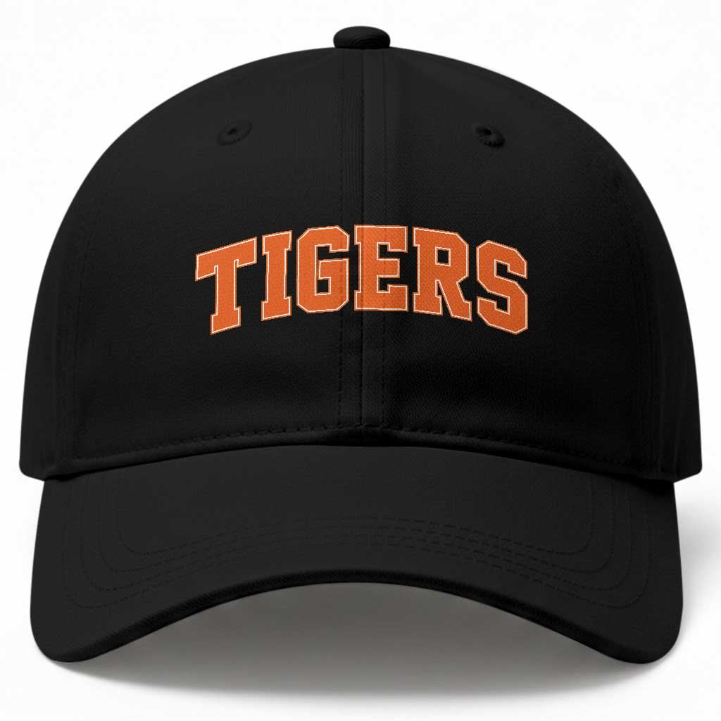 Vintage Tiger Baseball Cap Varsity Name Vintage Sports Jersey Style TS10 Print Your Wear