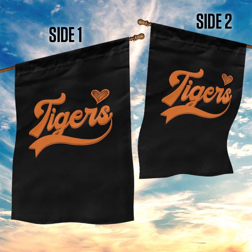 Vintage Tiger Garden Flag Varsity Name Script Vintage Sports Jersey Style TS10 Print Your Wear