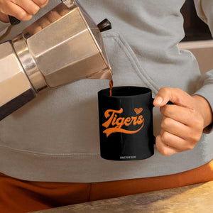 Vintage Tiger Coffee Mug Varsity Name Script Vintage Sports Jersey Style TS10 Print Your Wear