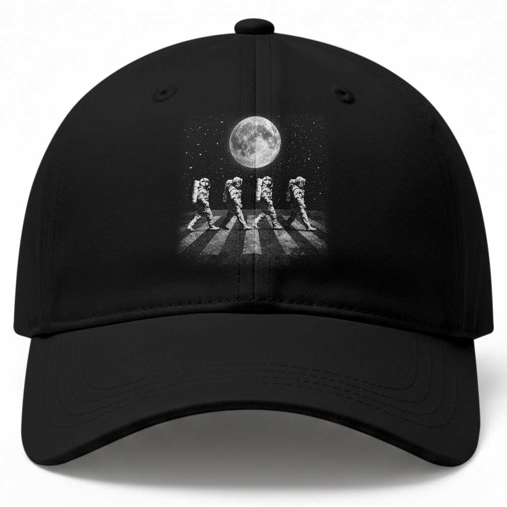 Astronauts Walking In Space Galaxy Moon Planet Baseball Cap TS11 Print Your Wear