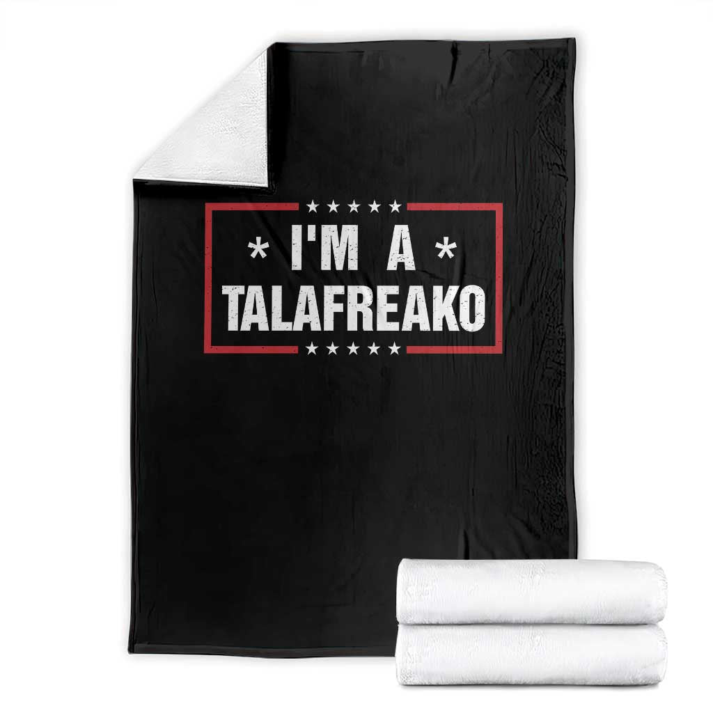 I Am A Talafreako James Talarico Throw Blanket US Senate Texas Election TS11 Black Print Your Wear
