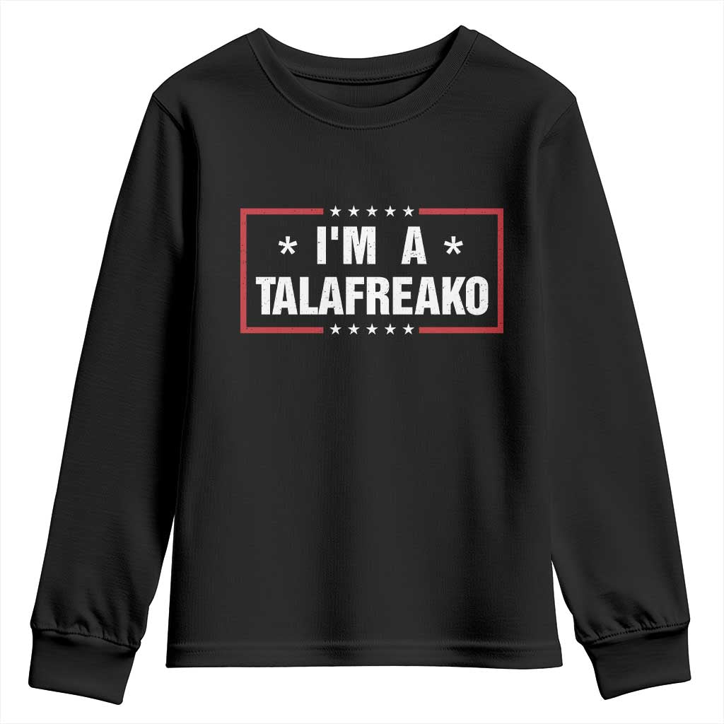 I Am A Talafreako James Talarico Youth Sweatshirt US Senate Texas Election TS11 Black Print Your Wear
