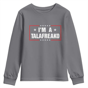I Am A Talafreako James Talarico Youth Sweatshirt US Senate Texas Election TS11 Charcoal Print Your Wear