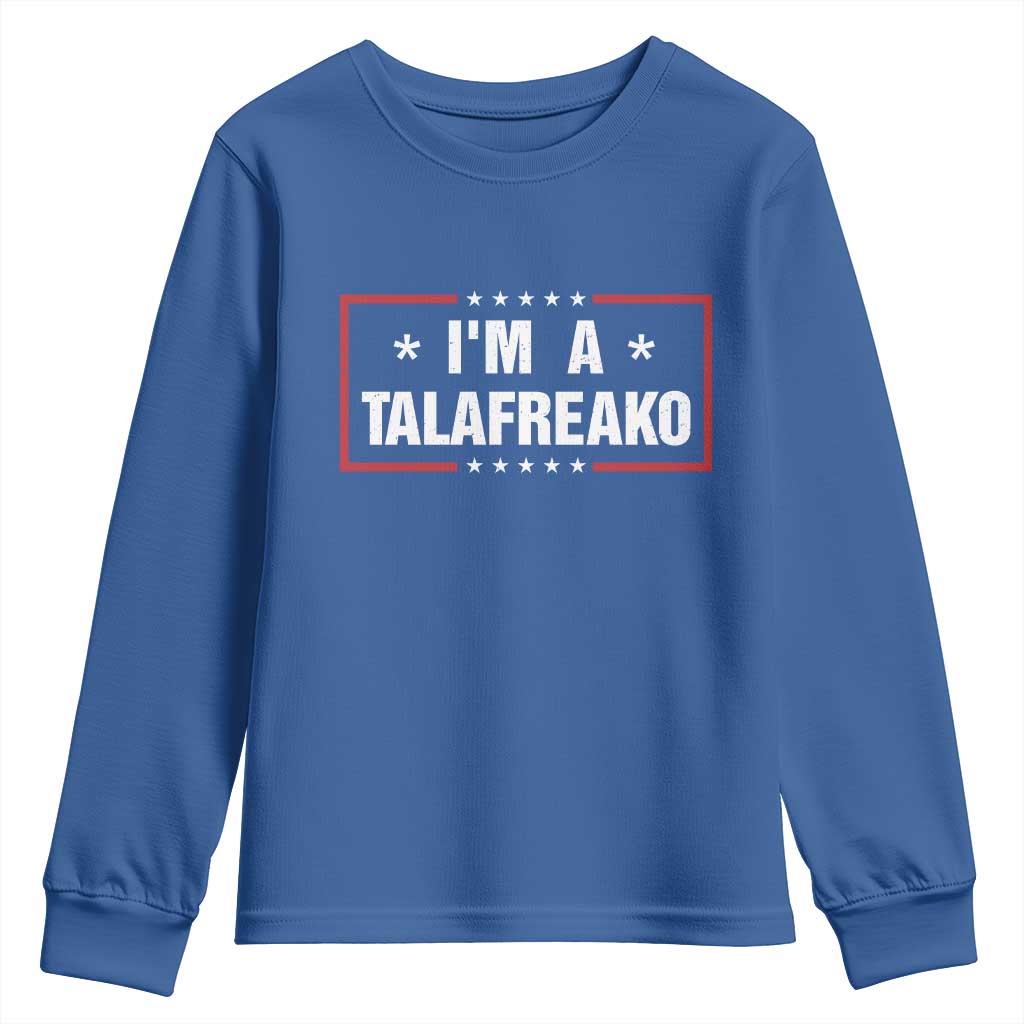 I Am A Talafreako James Talarico Youth Sweatshirt US Senate Texas Election TS11 Royal Blue Print Your Wear