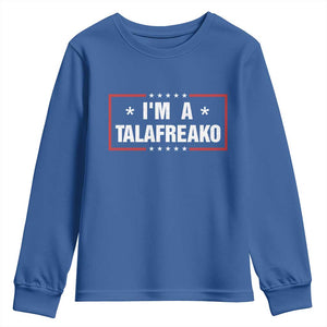 I Am A Talafreako James Talarico Youth Sweatshirt US Senate Texas Election TS11 Royal Blue Print Your Wear