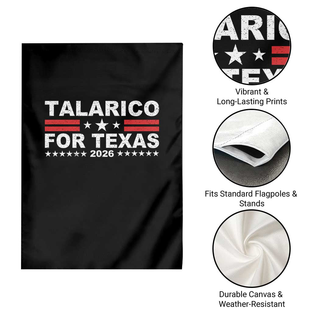 Talarico For Texas US Senate 2026 Garden Flag James Talarico Support TS11 Print Your Wear
