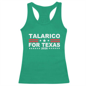 Talarico For Texas US Senate 2026 Racerback Tank Top James Talarico Support TS11 Irish Green Print Your Wear