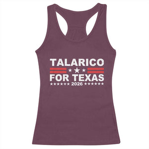 Talarico For Texas US Senate 2026 Racerback Tank Top James Talarico Support TS11 Maroon Print Your Wear