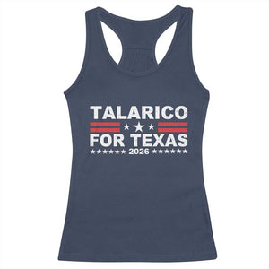 Talarico For Texas US Senate 2026 Racerback Tank Top James Talarico Support TS11 Navy Print Your Wear
