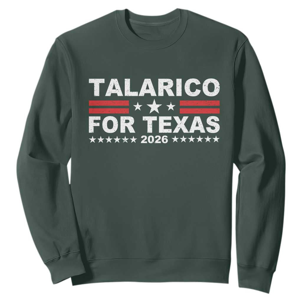 Talarico For Texas US Senate 2026 Sweatshirt James Talarico Support TS11 Dark Forest Green Print Your Wear