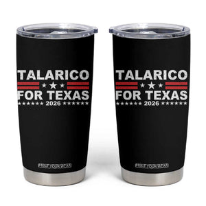 Talarico For Texas US Senate 2026 Tumbler Cup James Talarico Support TS11 Black Print Your Wear