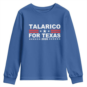 Talarico For Texas US Senate 2026 Youth Sweatshirt James Talarico Support TS11 Royal Blue Print Your Wear