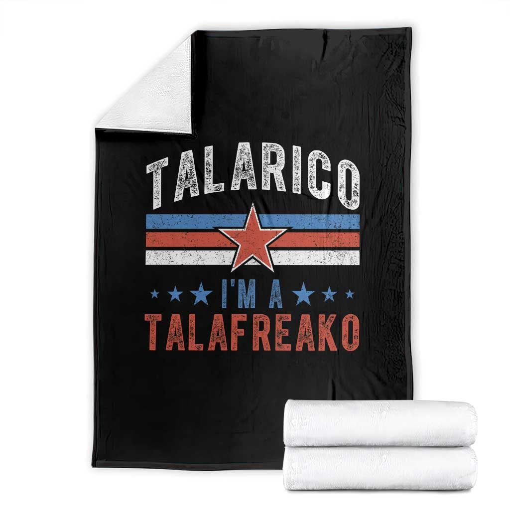 I Am A Talafreako James Talarico Throw Blanket US Senate Texas TS11 Black Print Your Wear