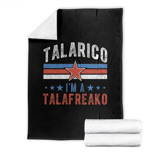 I Am A Talafreako James Talarico Throw Blanket US Senate Texas TS11 Black Print Your Wear