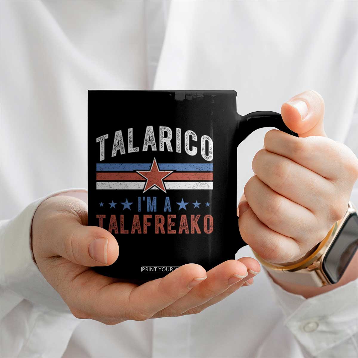 I Am A Talafreako James Talarico Coffee Mug US Senate Texas TS11 Print Your Wear