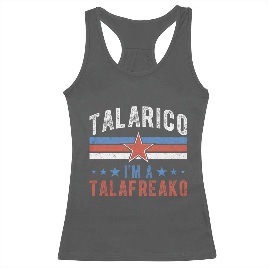 I Am A Talafreako James Talarico Racerback Tank Top US Senate Texas TS11 Dark Heather Print Your Wear