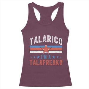 I Am A Talafreako James Talarico Racerback Tank Top US Senate Texas TS11 Maroon Print Your Wear