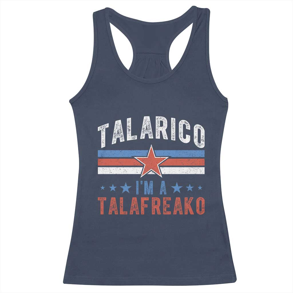 I Am A Talafreako James Talarico Racerback Tank Top US Senate Texas TS11 Navy Print Your Wear
