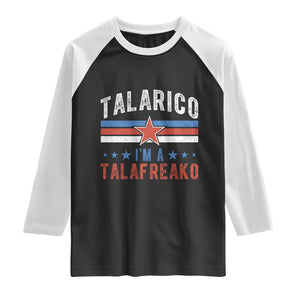 I Am A Talafreako James Talarico Raglan Shirt US Senate Texas TS11 Black White Print Your Wear