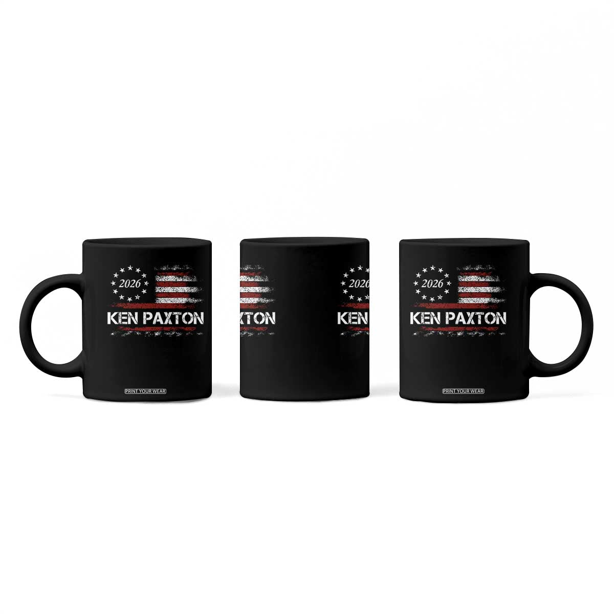 Ken Paxton for Texas Senate Coffee Mug US Senator Campaign Vintage American Flag TS11 Print Your Wear
