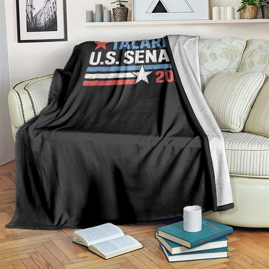James Talarico US Senate 2026 Throw Blanket Texas Senate Race Stars and Stripes TS11 Print Your Wear