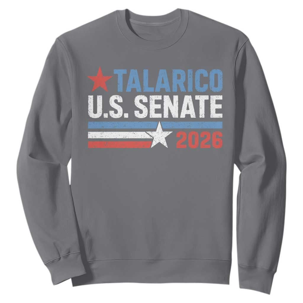 James Talarico US Senate 2026 Sweatshirt Texas Senate Race Stars and Stripes TS11 Charcoal Print Your Wear