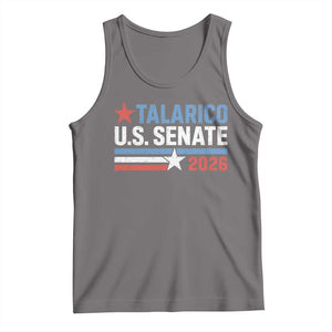 James Talarico US Senate 2026 Tank Top Texas Senate Race Stars and Stripes TS11 Deep Heather Print Your Wear