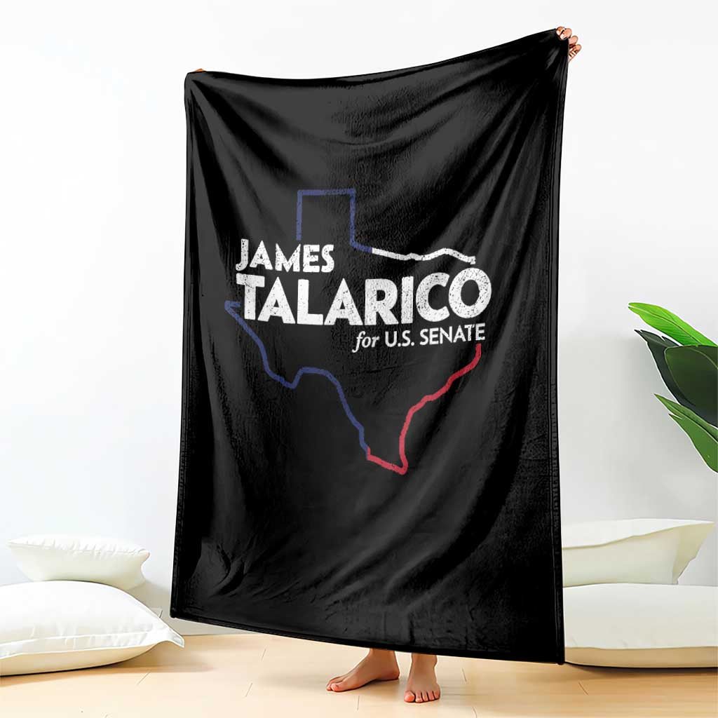 James Talarico for US Senate Throw Blanket Texas Senate Race 2026 TS11 Print Your Wear