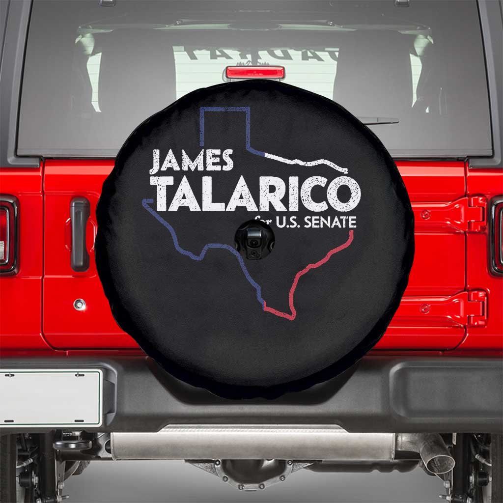 James Talarico for US Senate Spare Tire Cover Texas Senate Race 2026 TS11 Black Print Your Wear