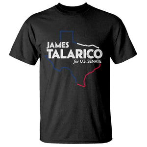 James Talarico for US Senate T Shirt Texas Senate Race 2026 TS11 Black Print Your Wear