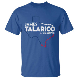 James Talarico for US Senate T Shirt Texas Senate Race 2026 TS11 Royal Blue Print Your Wear