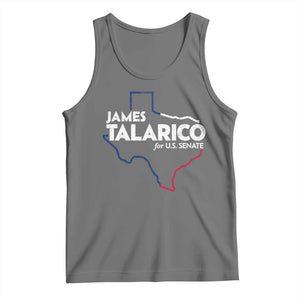 James Talarico for US Senate Tank Top Texas Senate Race 2026 TS11 Black Heather Print Your Wear