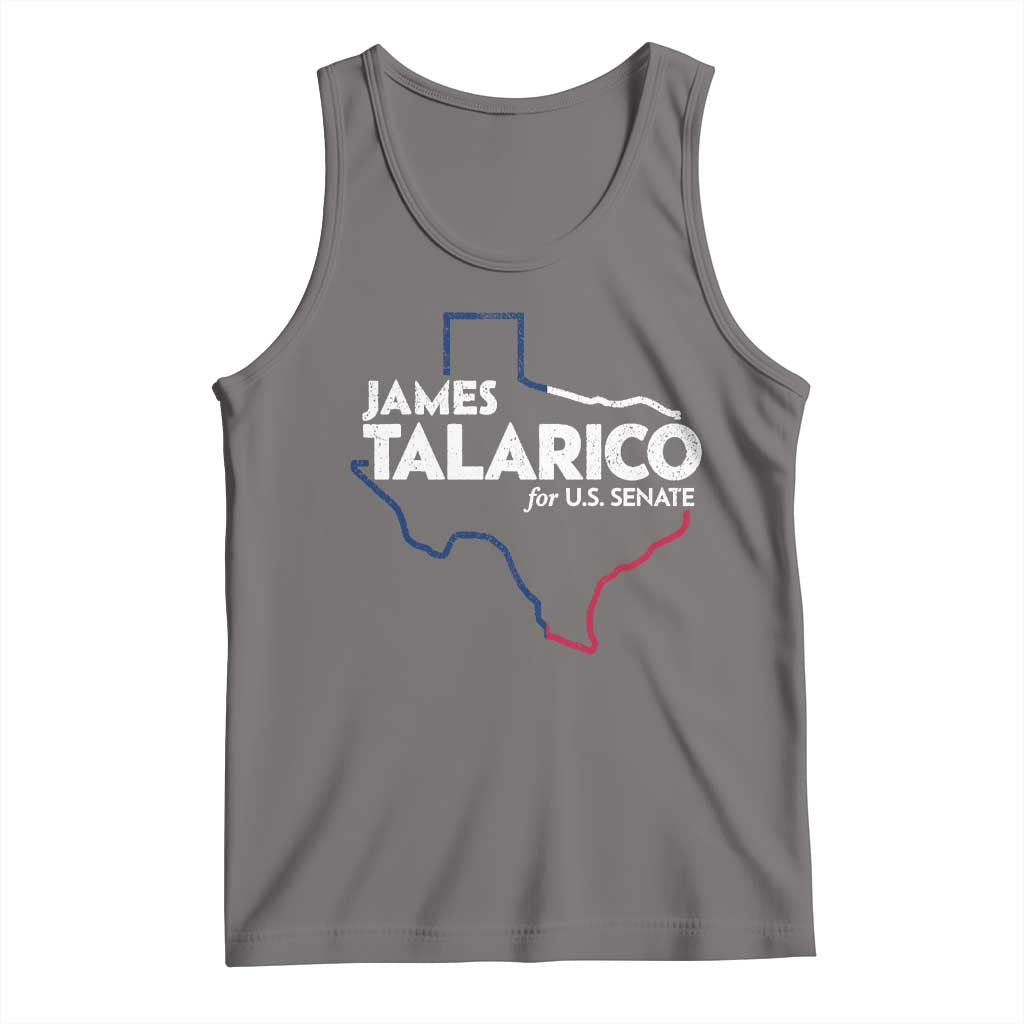 James Talarico for US Senate Tank Top Texas Senate Race 2026 TS11 Deep Heather Print Your Wear