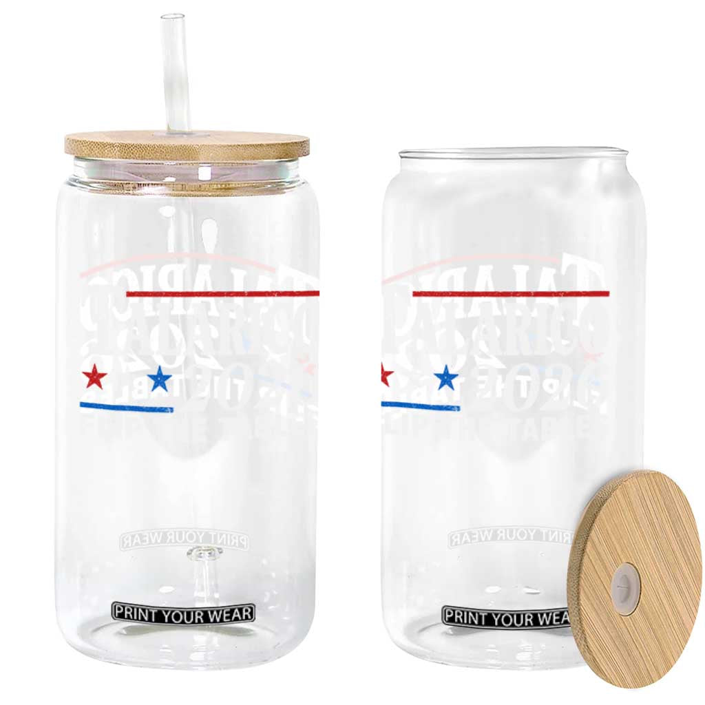 James Talarico 2026 Flip The Tables Glass Can Texas Senate TS11 Print Your Wear