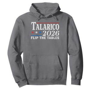 James Talarico 2026 Flip The Tables Hoodie Texas Senate TS11 Charcoal Print Your Wear