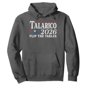 James Talarico 2026 Flip The Tables Hoodie Texas Senate TS11 Dark Heather Print Your Wear